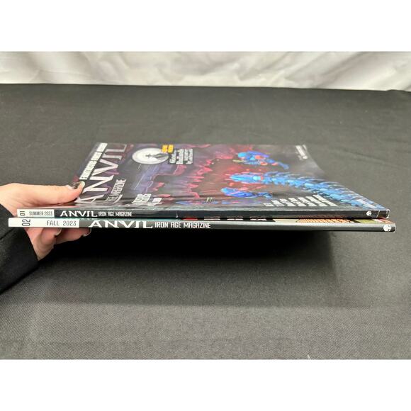 Iron Age Media Anvil Iron Age Magazine No. 1 Summer 2023 & No. 2 Fall 2023, NM - Picture 3 of 11